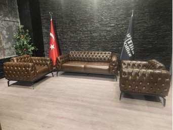 Tilia K Chester Modern Ofis Oturma Grubu